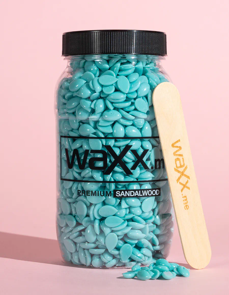 Wosk do depilacji - Drzewo sandałowe Premium
