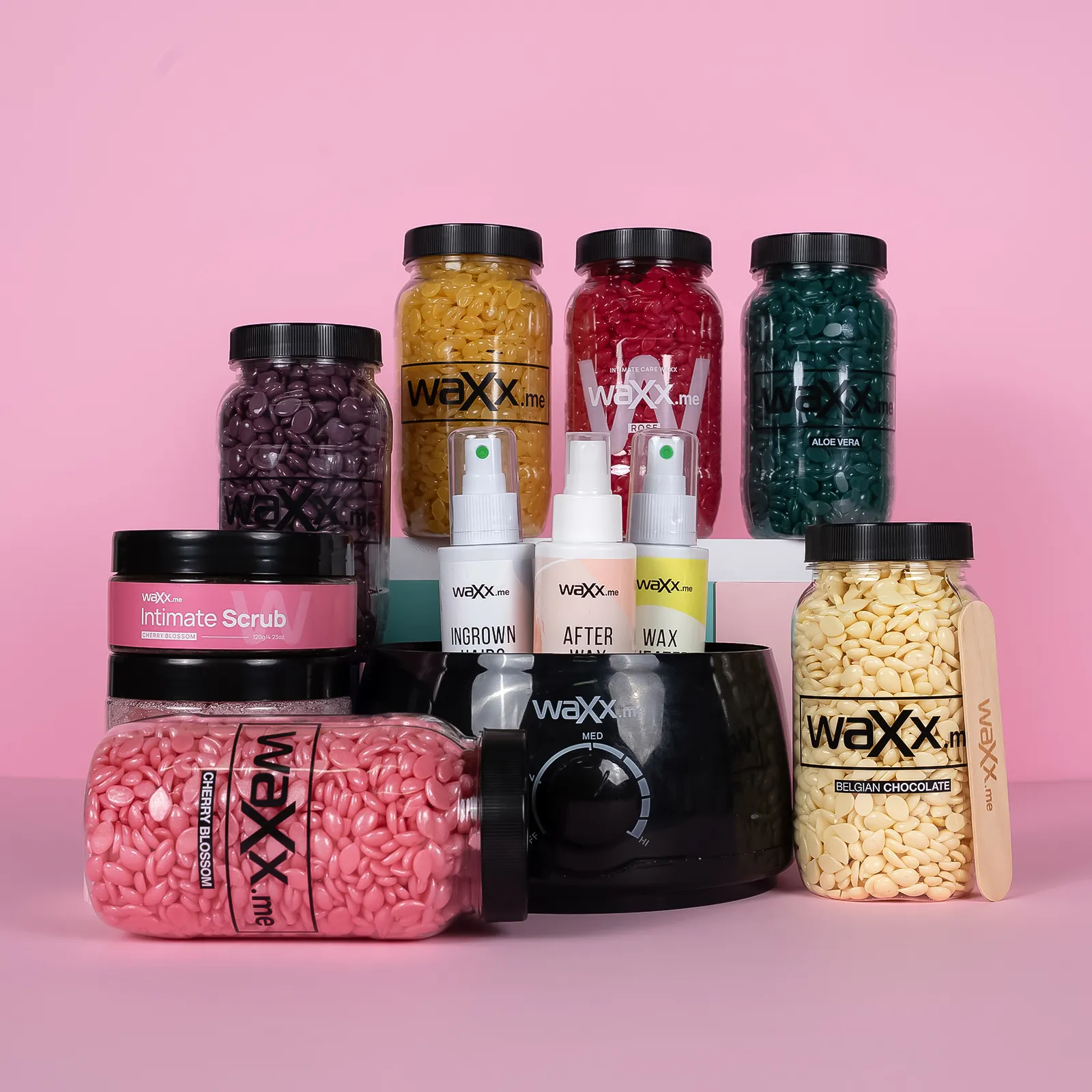 WaXx Cherry Glow Box  + Prezent 2 Woski do ciała 