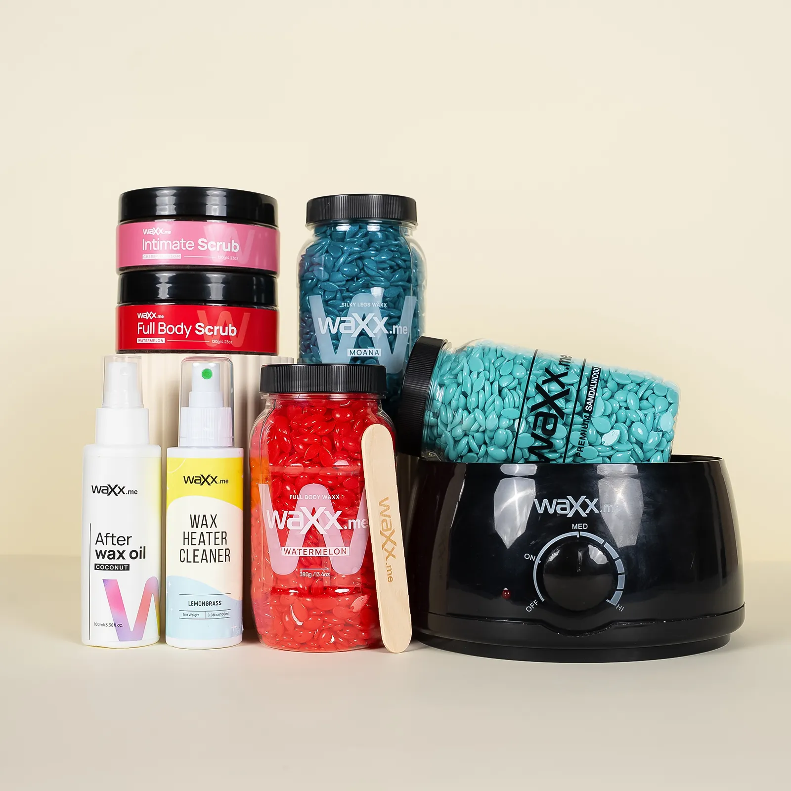 WaXx Box Summer Skin Saviors  + Prezent Peeling do całego ciała 