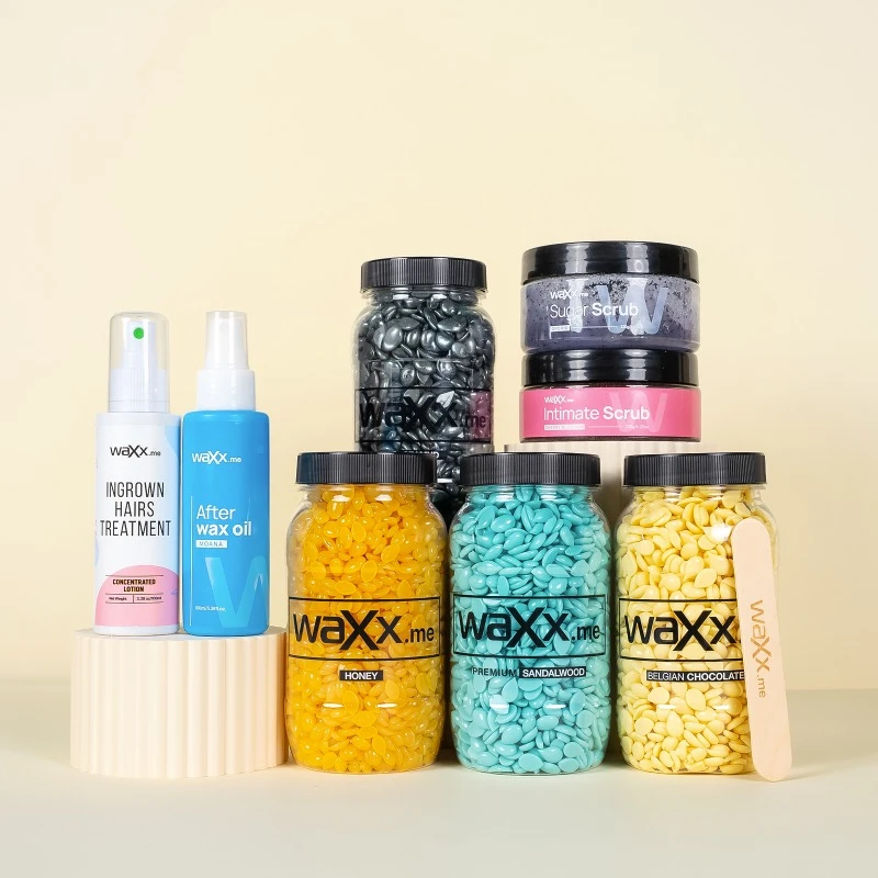WaXx Box Autumn Glow  + Prezent Sugar Scrub 