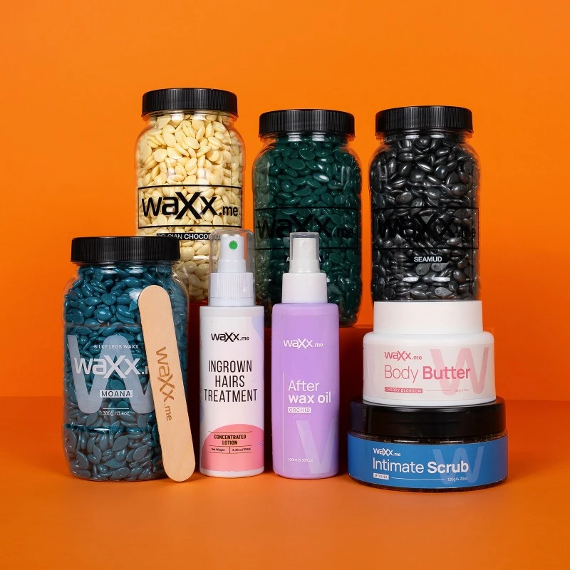 WaXx Box Dark Glow  + Prezent Intimate Scrub 