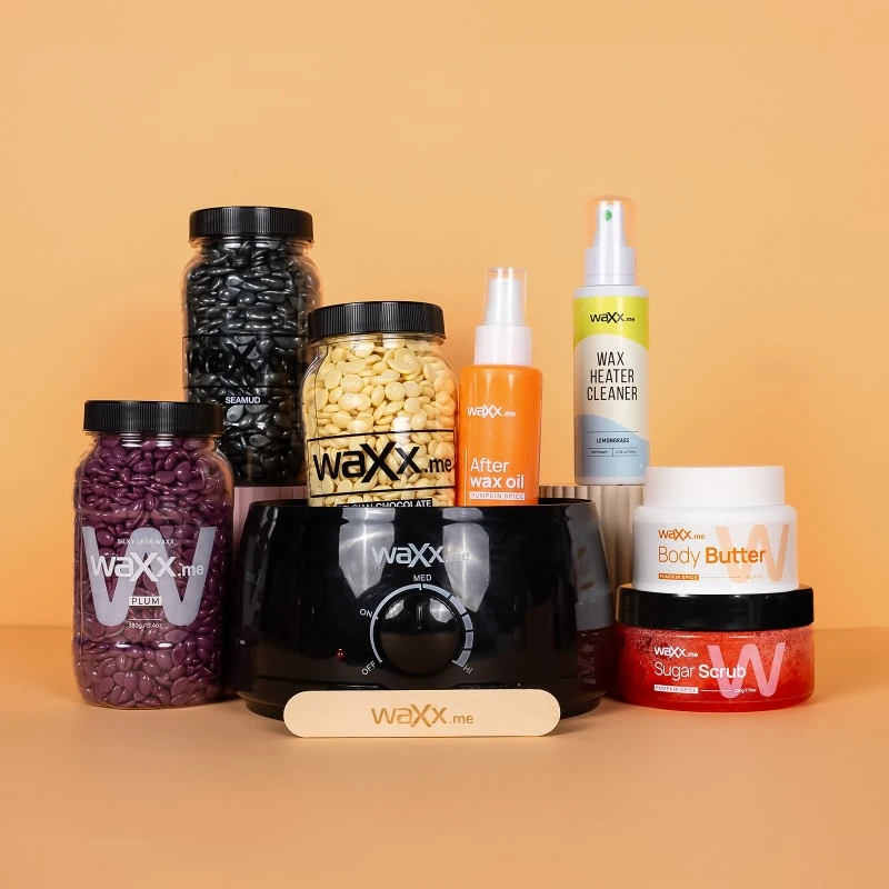WaXx Box Silky Pumpkin Touch  + Prezent Sugar Scrub 
