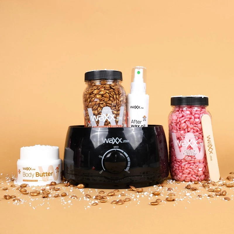 WaXx Box Silky Cookie Ritual  + Prezent Olejek do stosowania po depilacji woskiem 