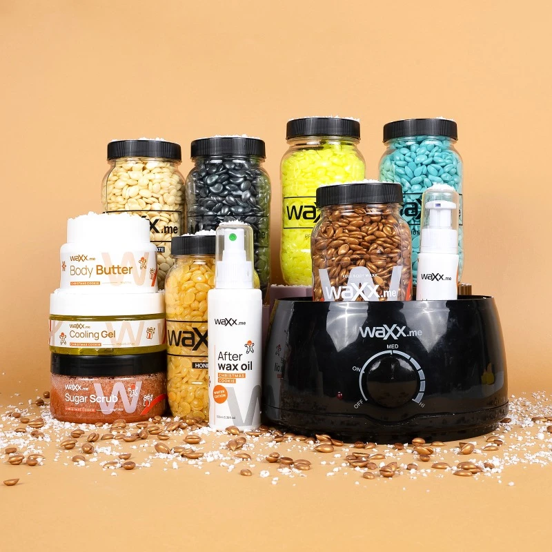WaXx Box Holiday Skin Ritual  + Prezent 2 Woski do ciała 