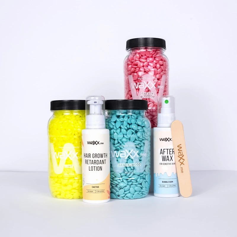 WaXx Exotic Smooth Box  +&nbsp;Prezent 1 wosk do depilacji ciała  