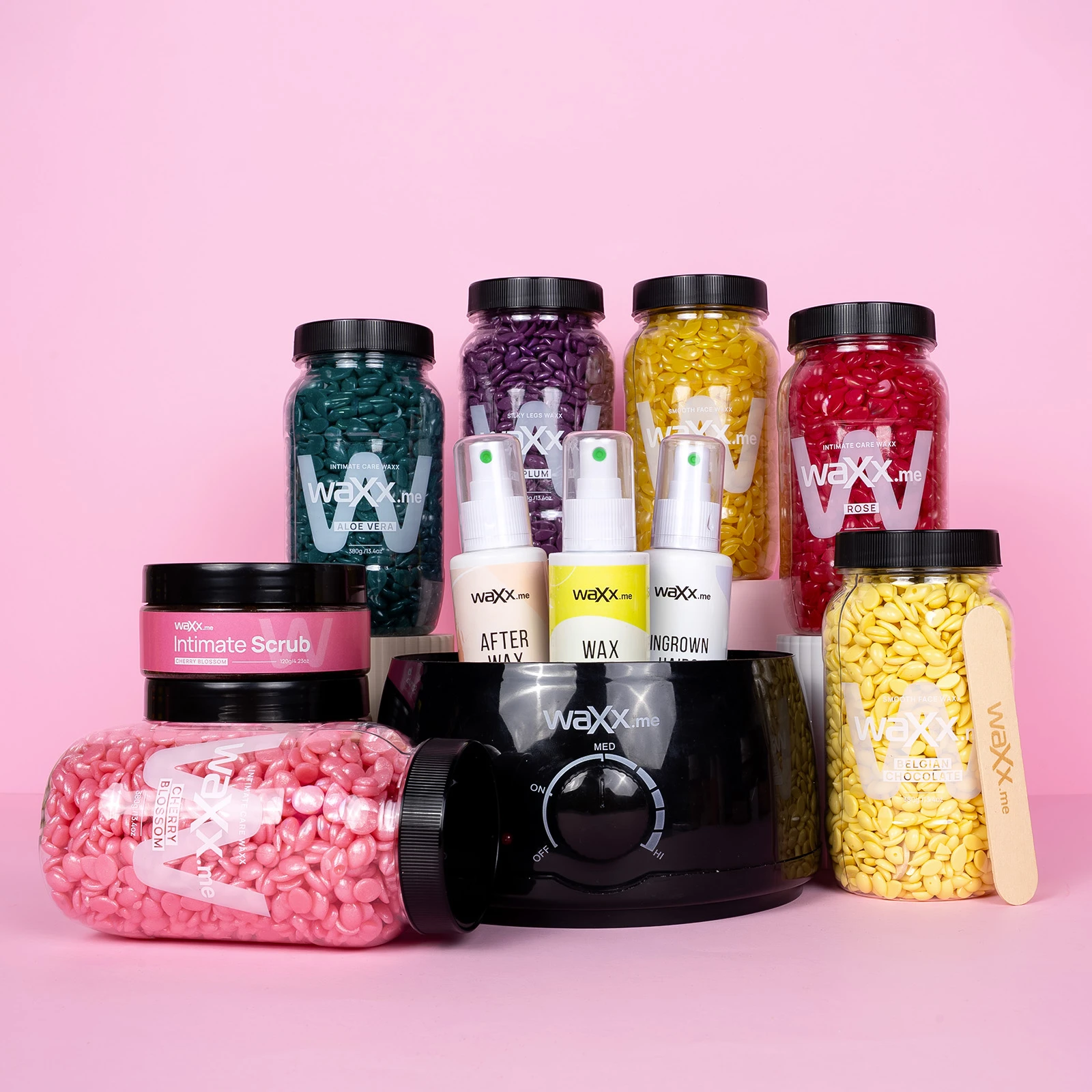 WaXx Cherry Glow Box  +&nbsp;Prezent 2 Woski do ciała 