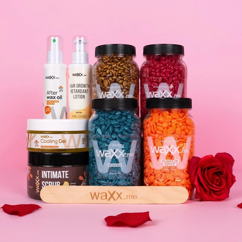 WaXx Smooth Legs Refill Box +&nbsp;Prezent Scrub do stref intymnych 