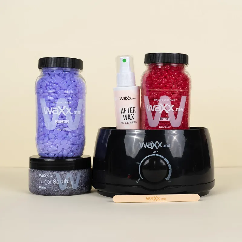 WaXx Petal Power Box  +&nbsp;Prezent Cukrowy peeling do ciała 