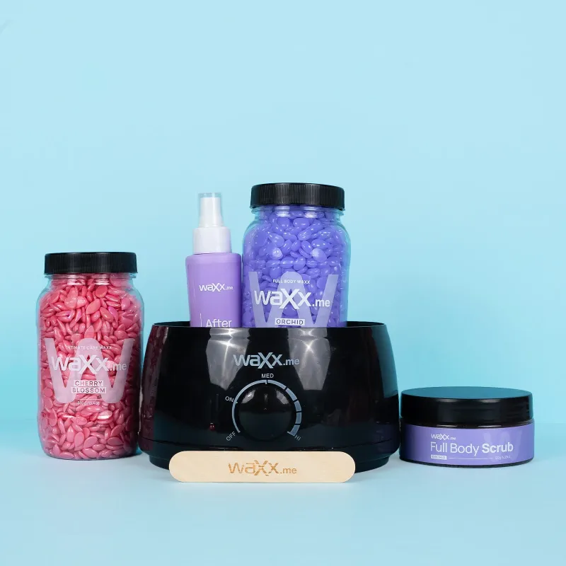 WaXx Morning Bloom Box  +&nbsp;Prezent Olejek do stosowania po depilacji woskiem 