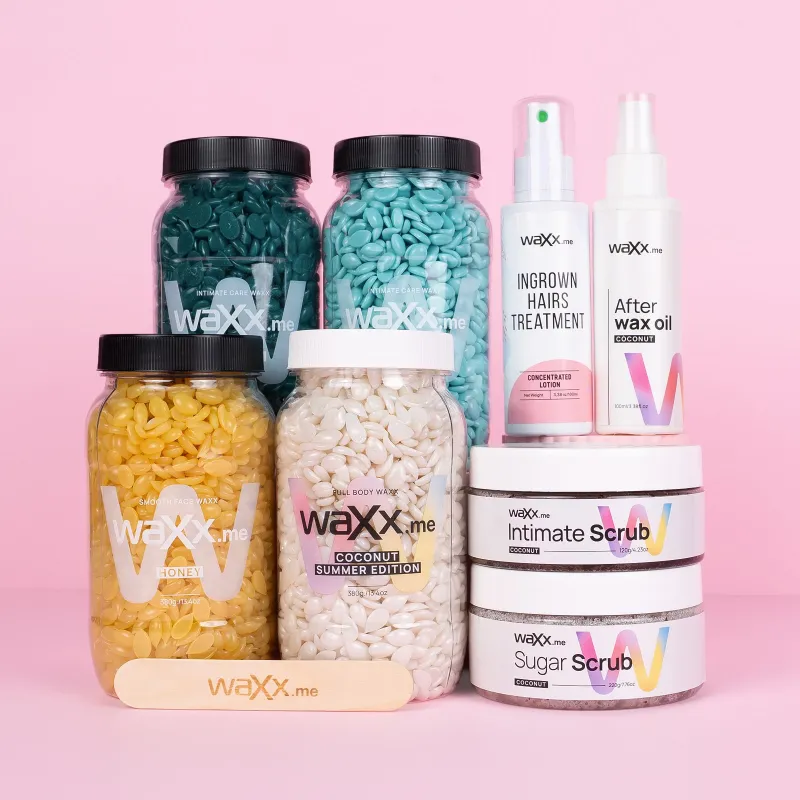 WaXx Box Coco Glow  +&nbsp;Prezent Cukrowy peeling do ciała 