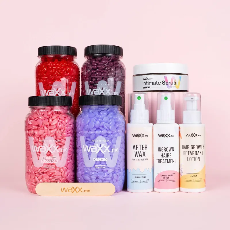 WaXx Beach Ready Box  +&nbsp;Prezent Peeling do stosowania we wrażliwych okolicach 