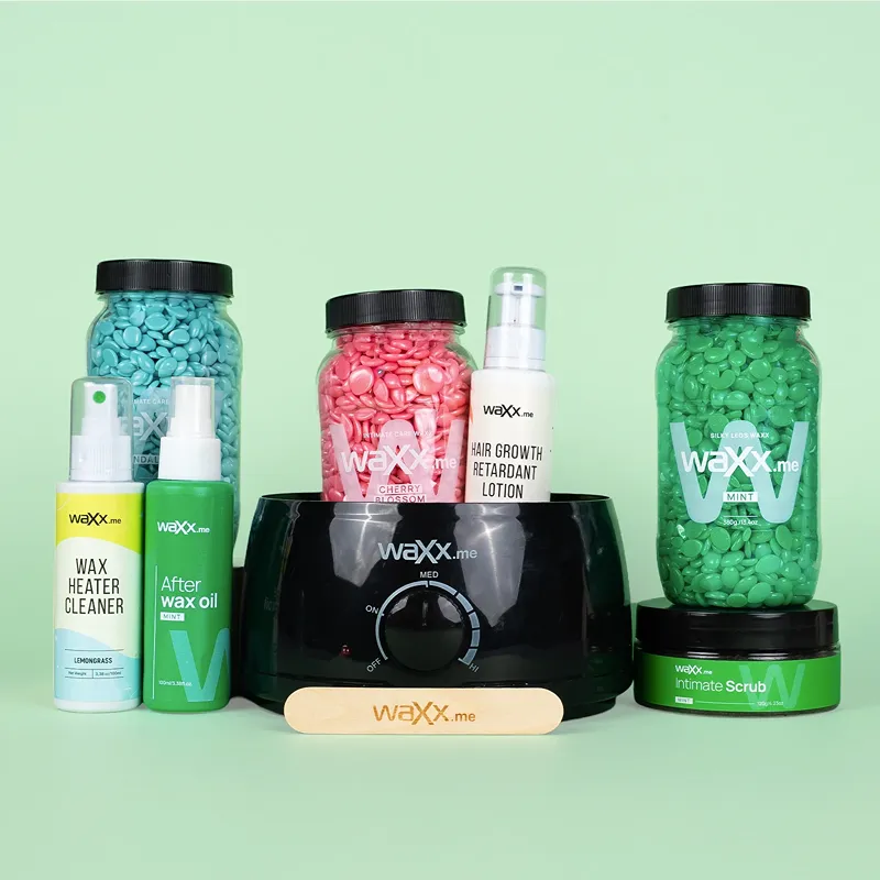 WaXx Pure Cool Box  +&nbsp;Prezent Peeling do stosowania we wrażliwych okolicach 