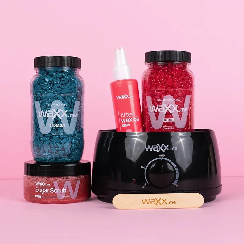 WaXx Delicate Glow Box  +&nbsp;Prezent Cukrowy peeling do ciała 