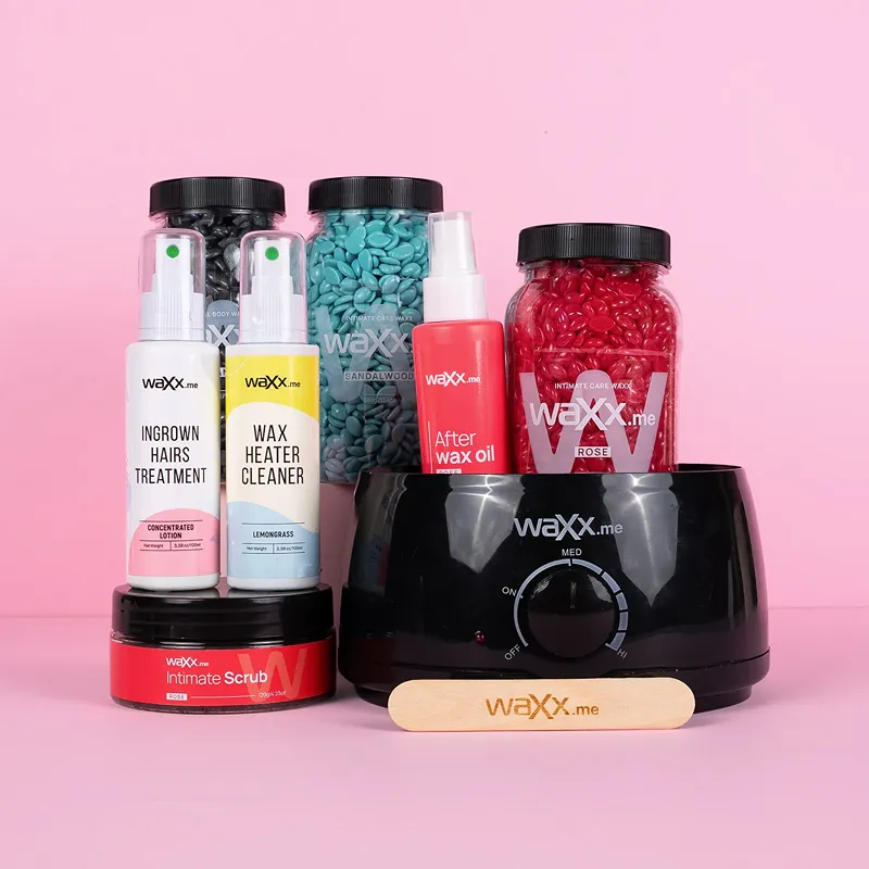 WaXx Floral Escape Box  +&nbsp;Prezent Peeling do stosowania we wrażliwych okolicach 