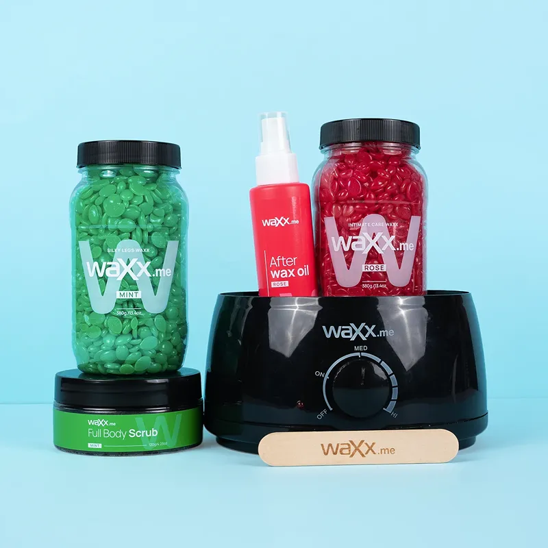 WaXx Sunny Skin Box  +&nbsp;Prezent Olejek do stosowania po depilacji woskiem 