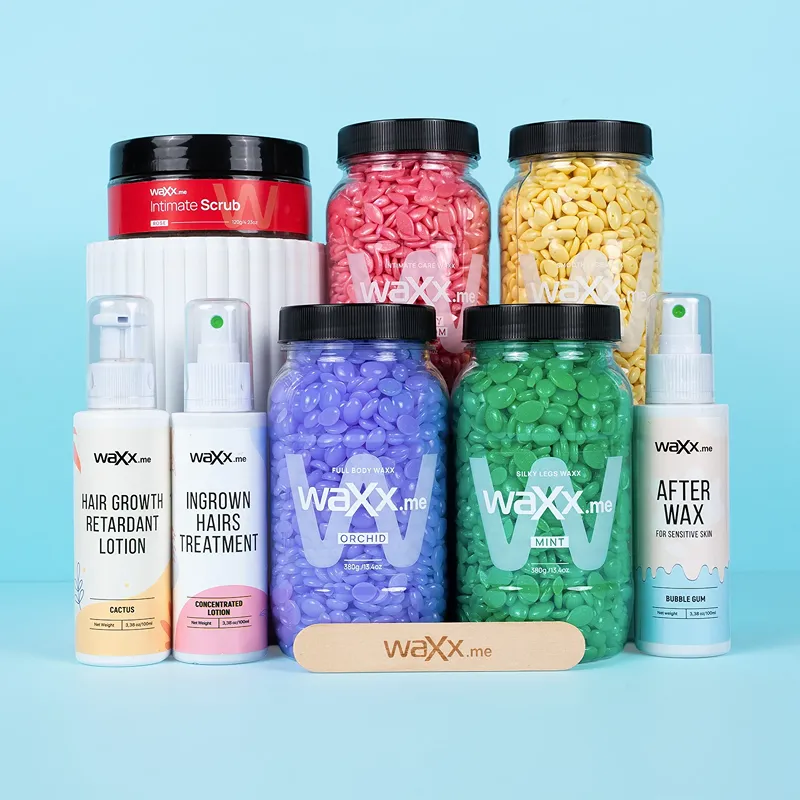WaXx Warm Days Box  +&nbsp;Prezent Peeling do stosowania we wrażliwych okolicach 